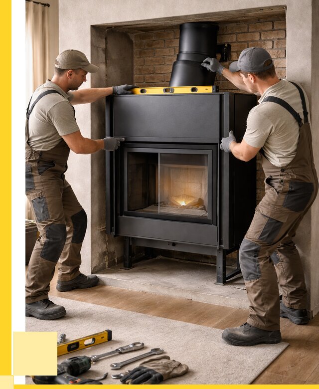 Установка каминных топок в Канске под ключ от 19672 р. | ЭриданКнс