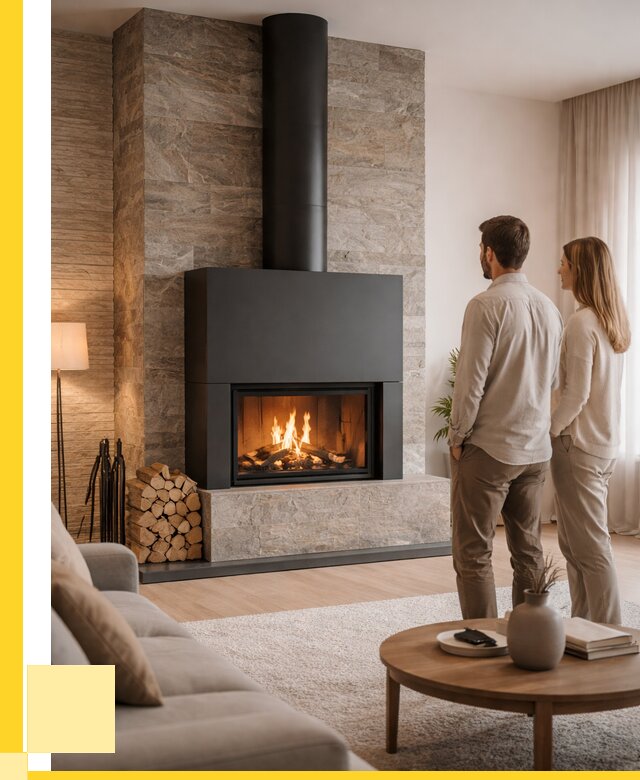 Закрытые камины под ключ в Канске от 131148 р., ЭриданКнс