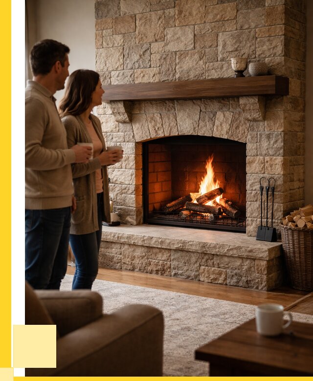 Каменные камины на заказ в Канске от 196722 р. | ЭриданКнс