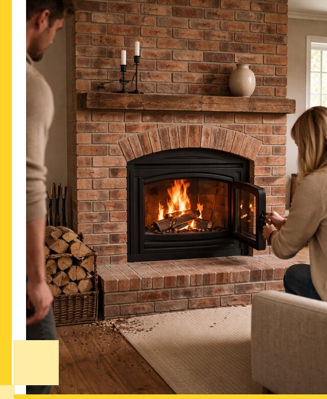 Кирпичные камины под ключ в Канске от 163935 р. | ЭриданКнс