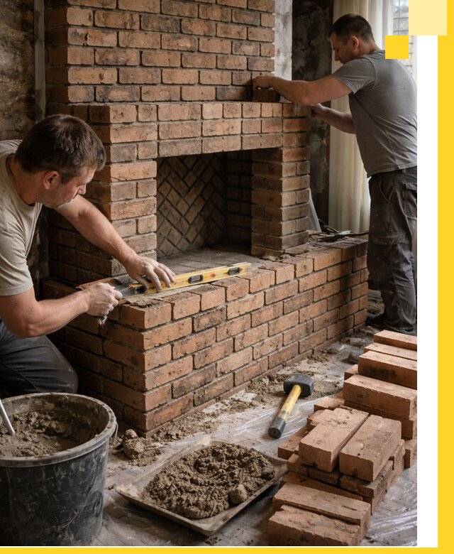 Изготовление и установка кирпичных каминов в Канске