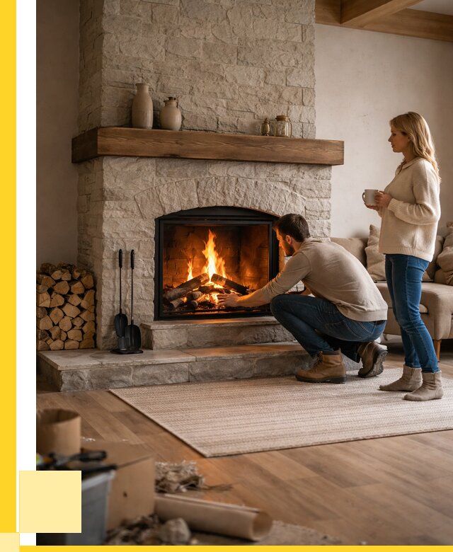 Камины для загородного дома в Канске от 382515 р., ЭриданКнс