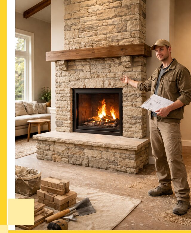 Камины под ключ в Канске от 196722 р. | ЭриданКнс — установка