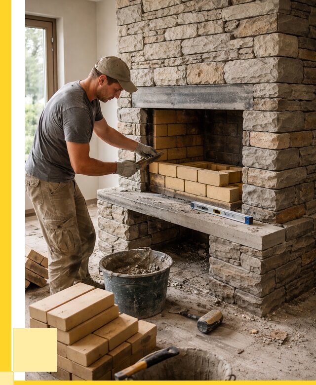 Кладка каминов и камина в Канске от 27323 р. ЭриданКнс