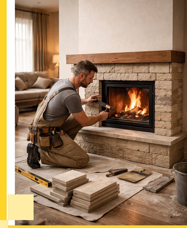 Строительство каминов в Канске от 163935 р., ЭриданКнс - под ключ