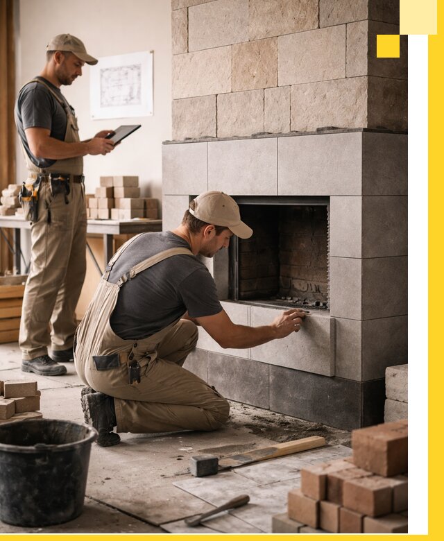 Индивидуальные проекты каминов и каминных систем в Канске