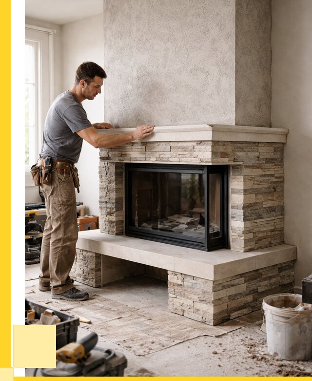 Изготовление каминов под ключ в Канске от 163935 р. | ЭриданКнс