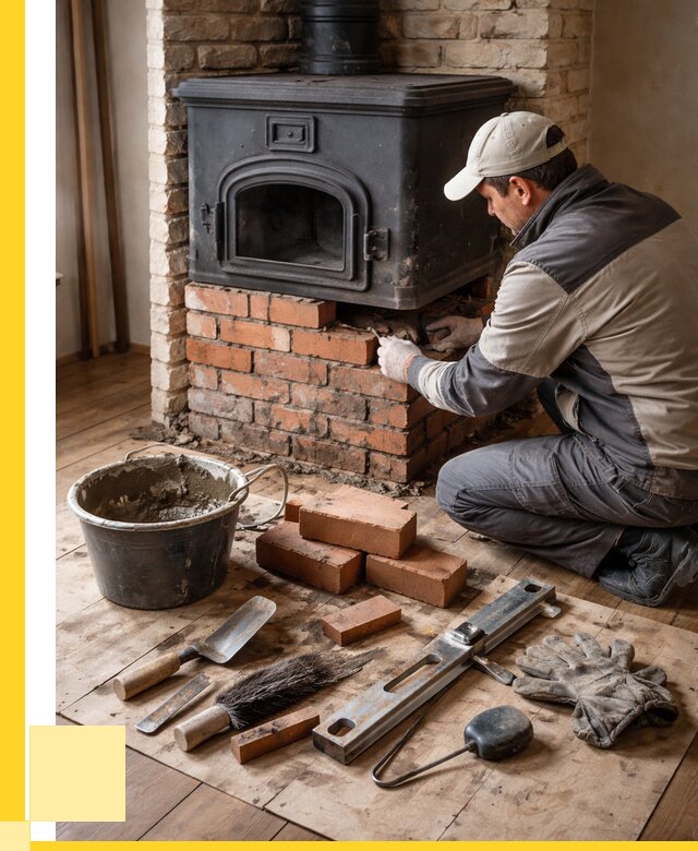 Ремонт печей в Канске от 13115 р., услуги печника ЭриданКнс