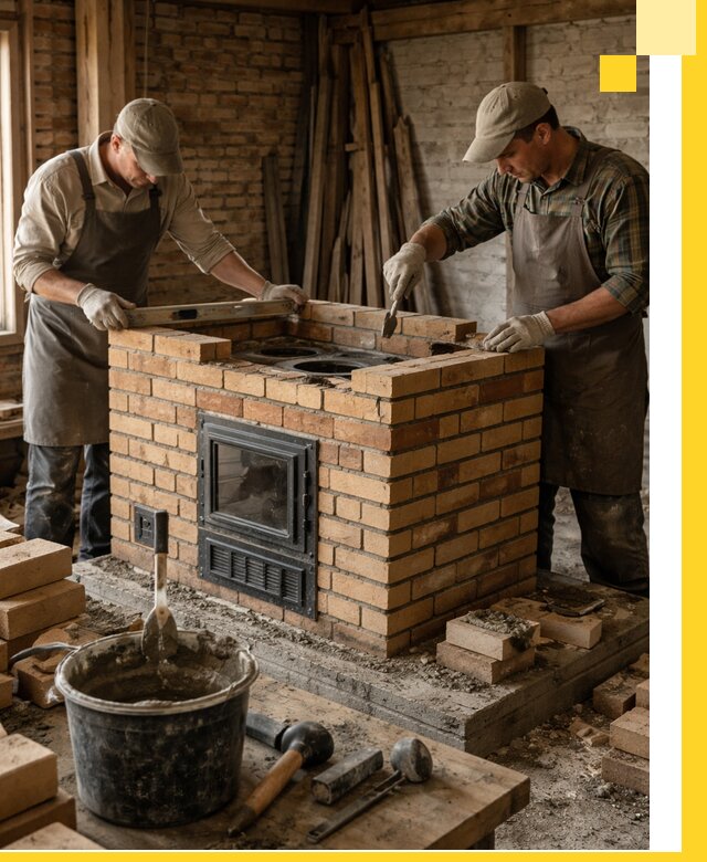 Изготовление и установка варочных печей под ключ в Канске