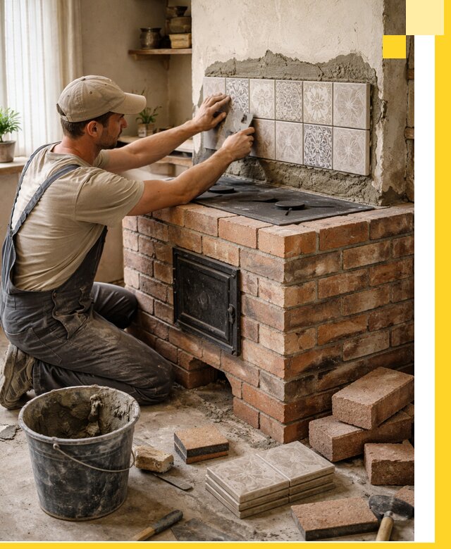 Печи с плитой на заказ монтаж гарантия и сервис в Канске