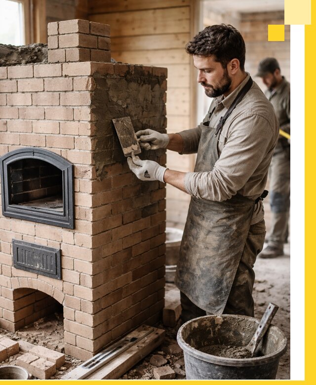 Изготовление и установка печей-шведок под ключ в Канске