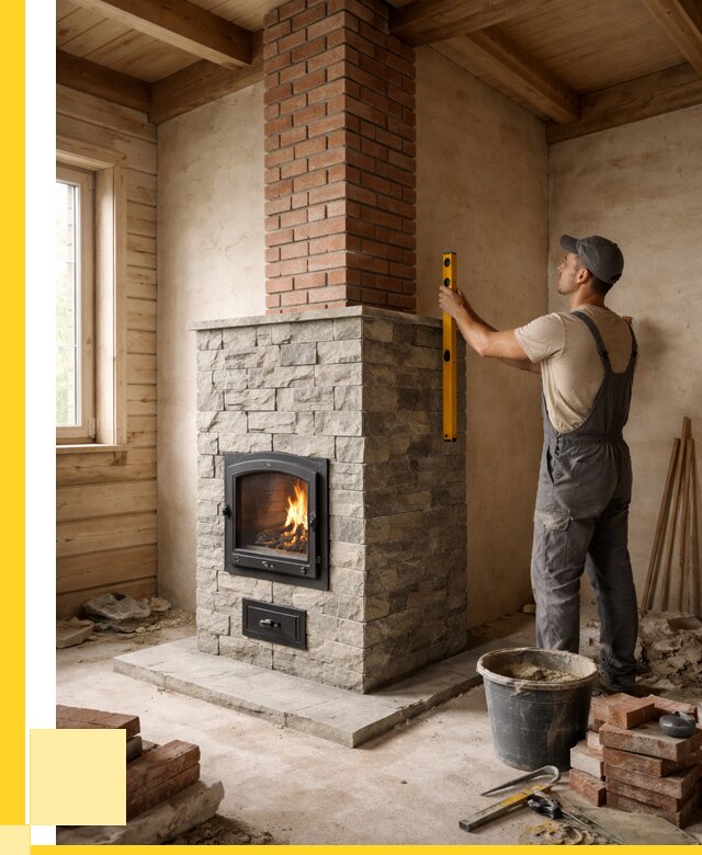 Печи и дымоходы под ключ в Канске от 49181 р., ЭриданКнс