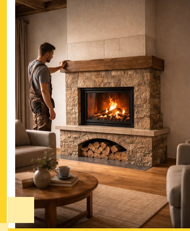 Печи камины для дома под ключ в Канске от 60110 р. | ЭриданКнс