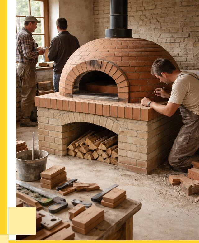 Помпейская печь дровяная для пиццы в Канске | ЭриданКнс от 218580 р.