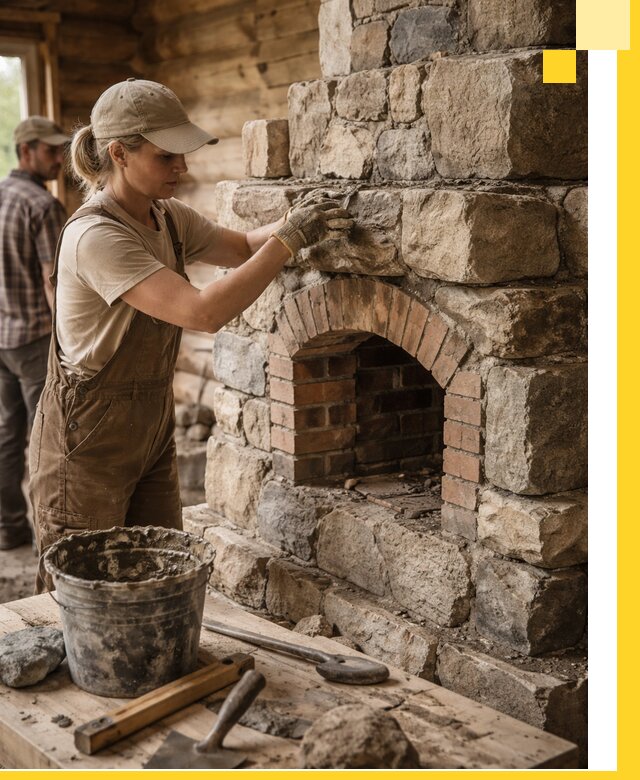 Каменные печи на заказ и монтаж в Канске, долговечные решения