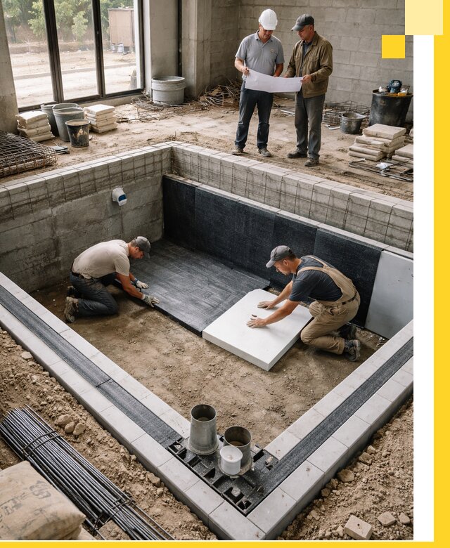 Проекты частных и общественных бассейнов под ключ в Канске