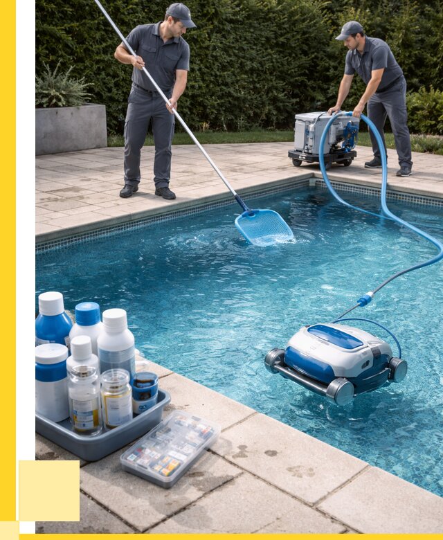 Чистка бассейнов в Канске роботами, от 4918 р. | ЭриданКнс