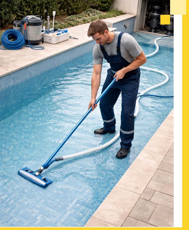 Профессиональная чистка бассейнов и фильтров в Канске под ключ