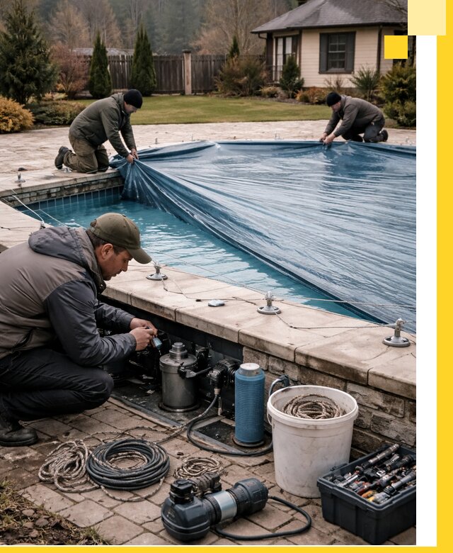 Консервация бассейнов в Канске: подготовка к длительному хранению