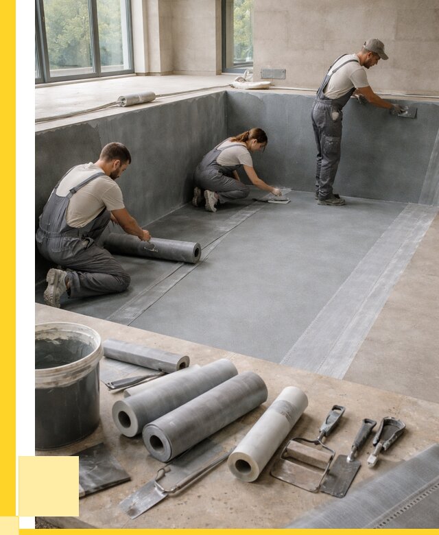 Гидроизоляция бассейнов в Канске от 2186 р., ЭриданКнс