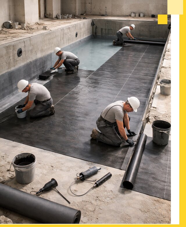 Профессиональная гидроизоляция бассейнов и чаш в Канске под ключ