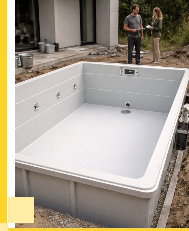 Полипропиленовые бассейны в Канске от 273225 р. | ЭриданКнс