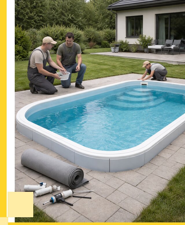 Пластиковый бассейн купить в Канске от 273225 р., ЭриданКнс