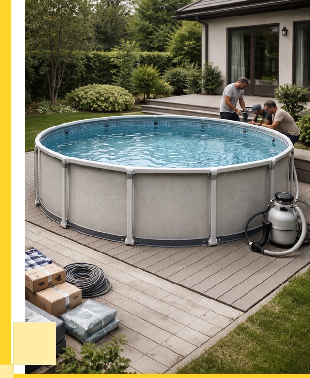 Купить каркасные бассейны в Канске от 49181 р. | ЭриданКнс