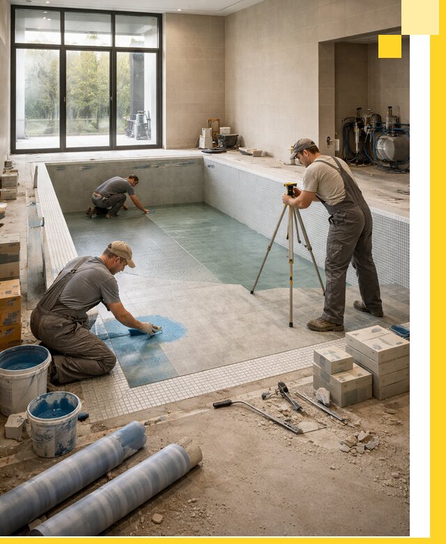 Проект и строительство закрытых бассейнов в Канске под ключ