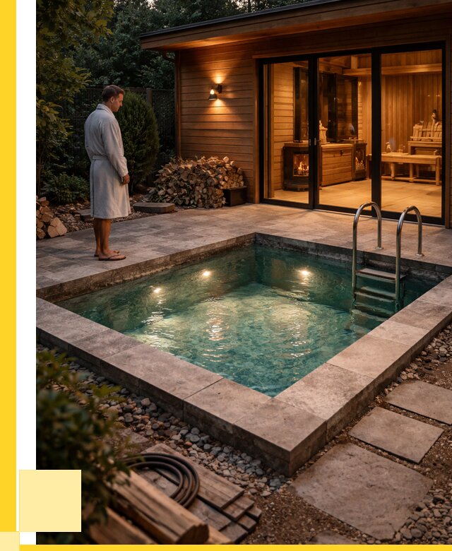 Бани с бассейном под ключ в Канске от 103826 р. | ЭриданКнс