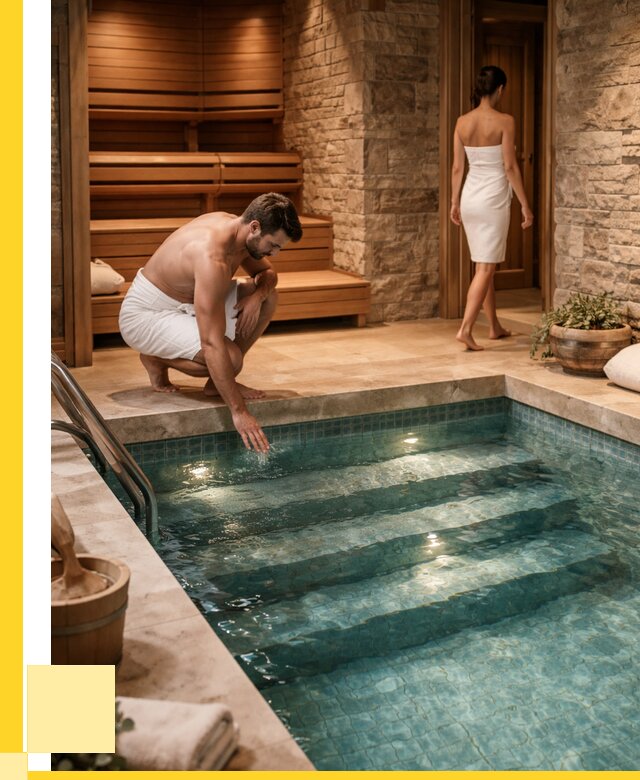 Сауна с бассейном под ключ в Канске от 131148 р., ЭриданКнс