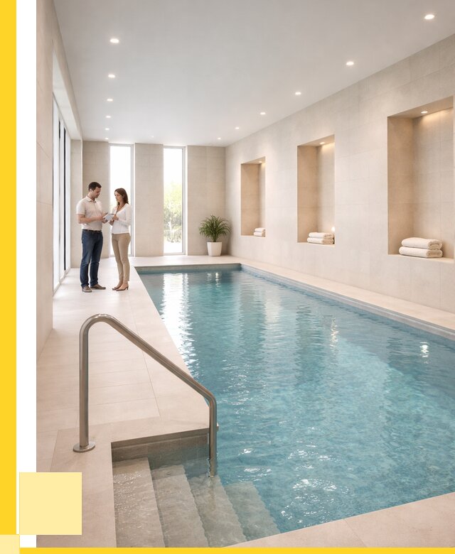 Бассейны в помещении под ключ в Канске от 1639350 р. | ЭриданКнс