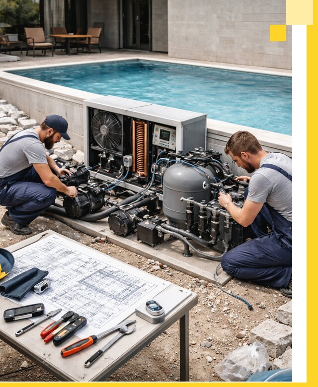 Проектирование и монтаж бассейнов с подогревом в Канске