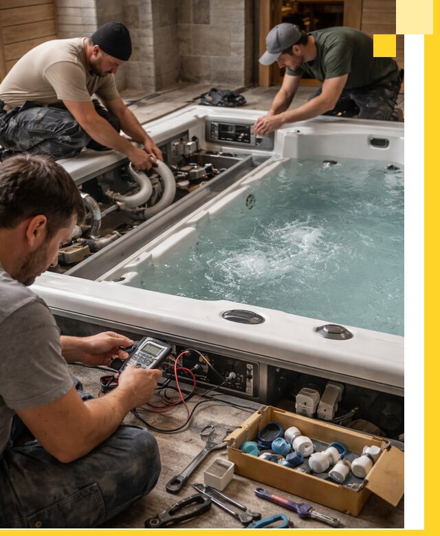 Гидромассажные бассейны под ключ в Канске, дизайн и монтаж