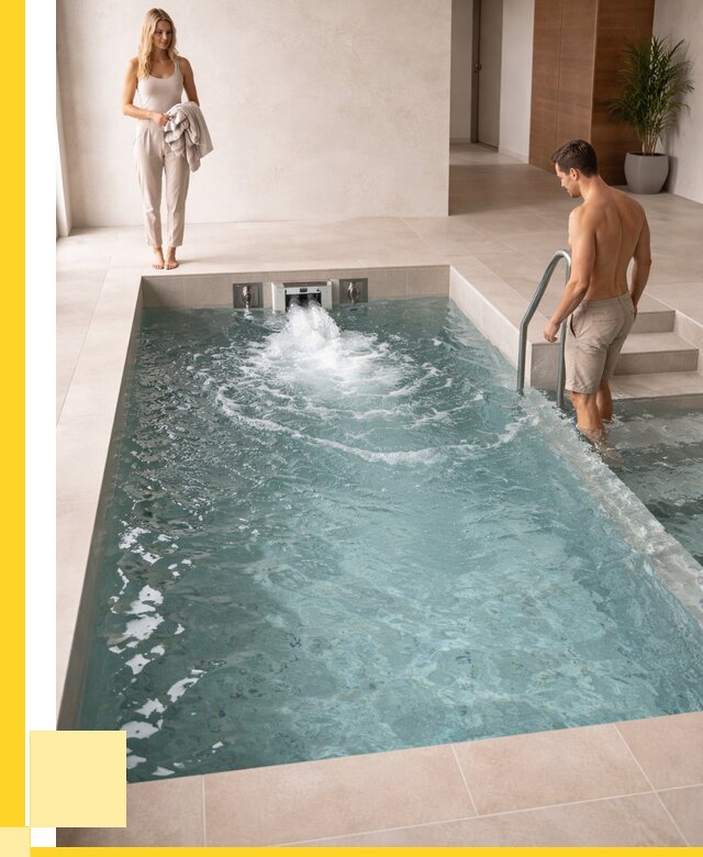 Бассейн с противотоком в Канске от 273225 р. | ЭриданКнс