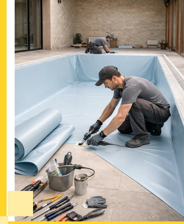 Пленка ПВХ для бассейнов в Канске от 2732 р. | ЭриданКнс