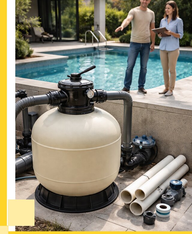Песочные фильтры для бассейнов в Канске от 19672 р., ЭриданКнс
