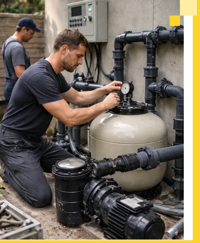 Поставка и монтаж фильтровального оборудования для бассейнов в Канске