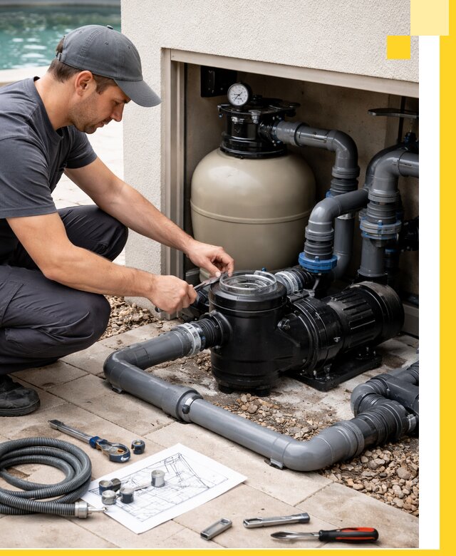 Поставка, монтаж и сервис насосов для бассейнов в Канске