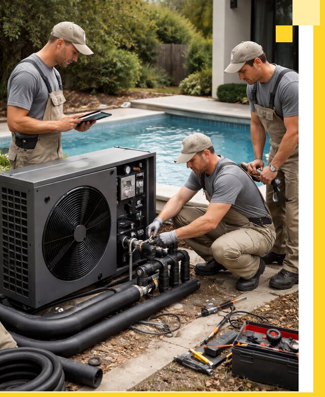 Проектирование и установка тепловых насосов для бассейнов в Канске