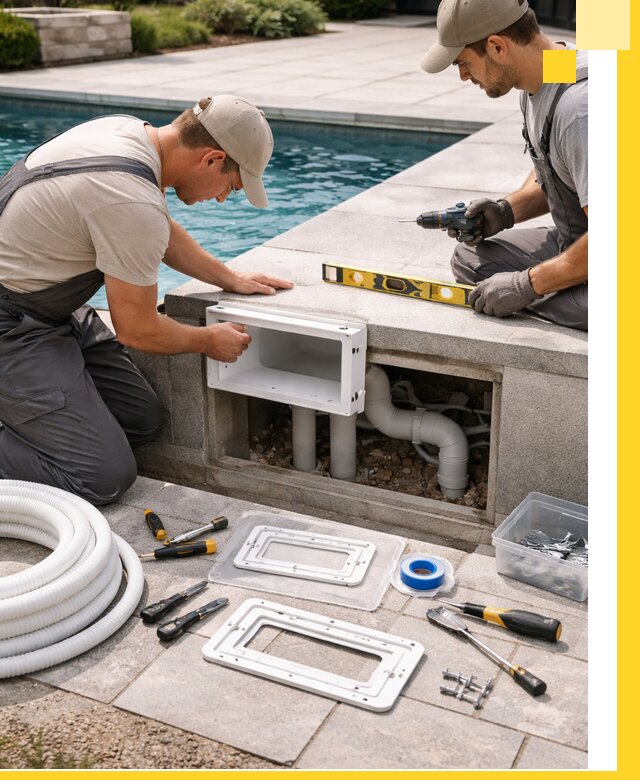 Поставка и установка скиммеров для бассейнов в Канске