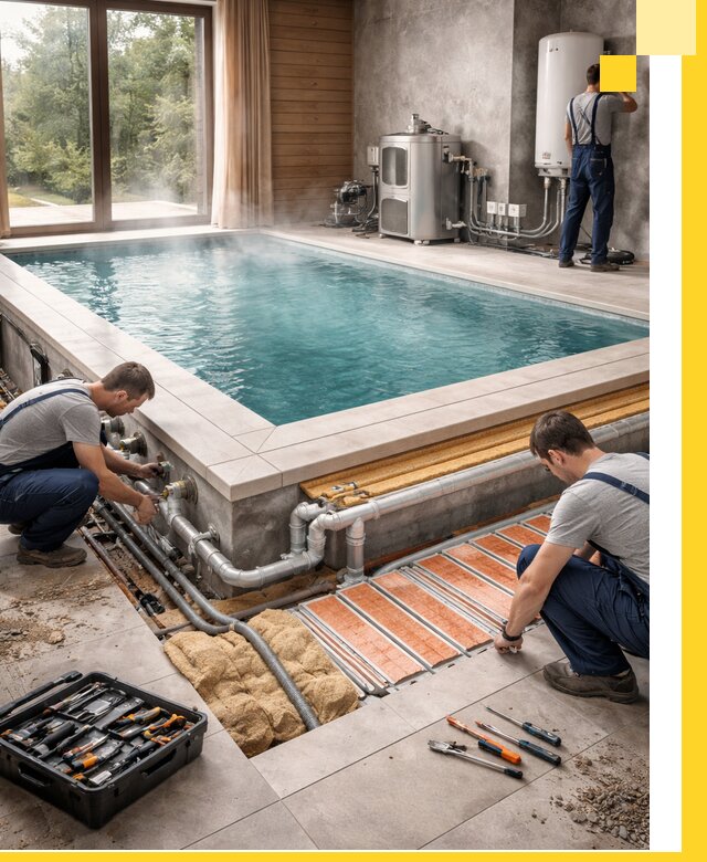 Проектирование и строительство тёплых бассейнов в Канске