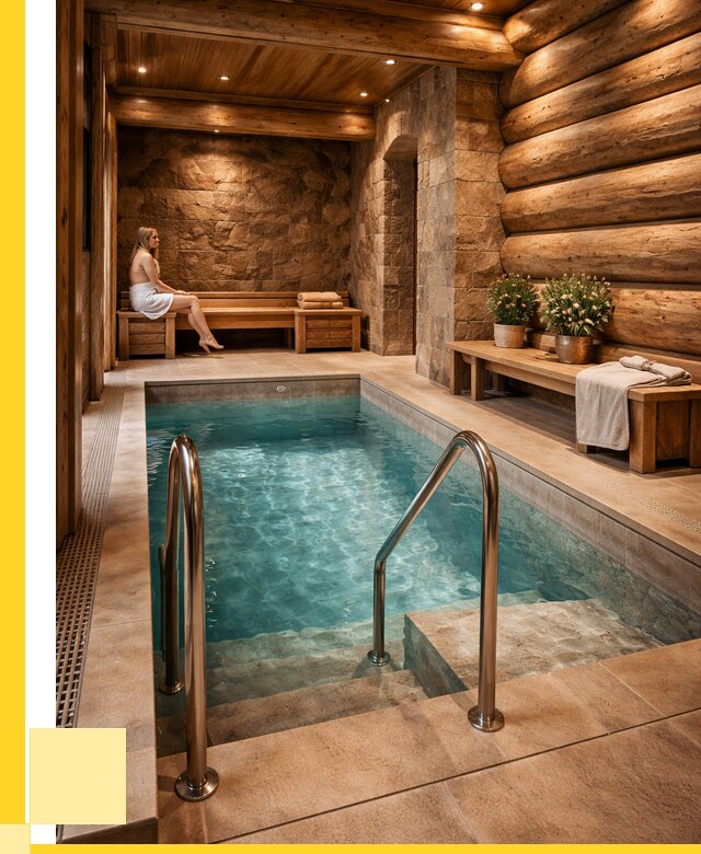 Аренда бани с бассейном в Канске от 1639350 р. | ЭриданКнс