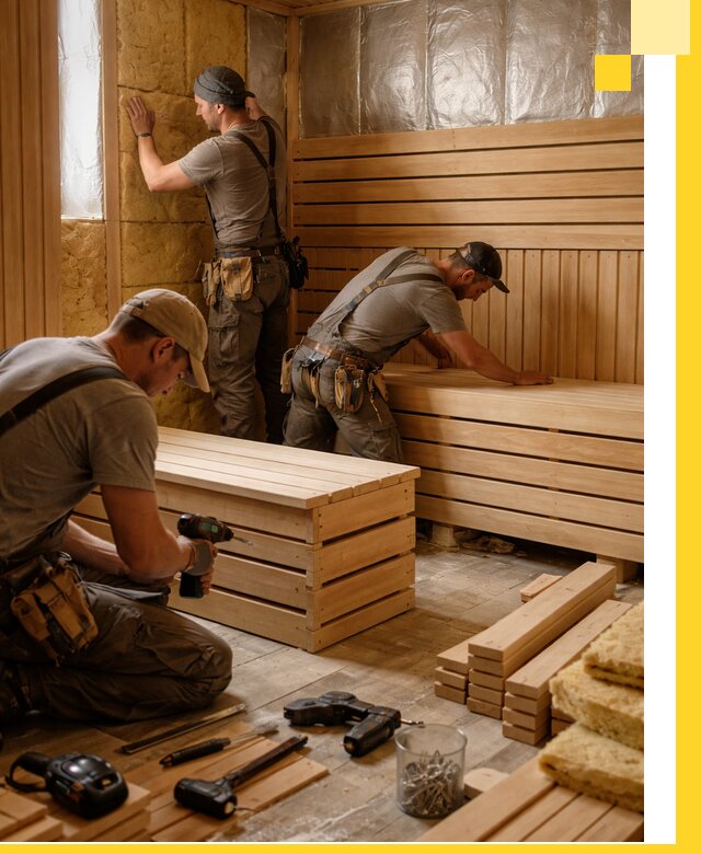 Профессиональное строительство саун под ключ в Канске