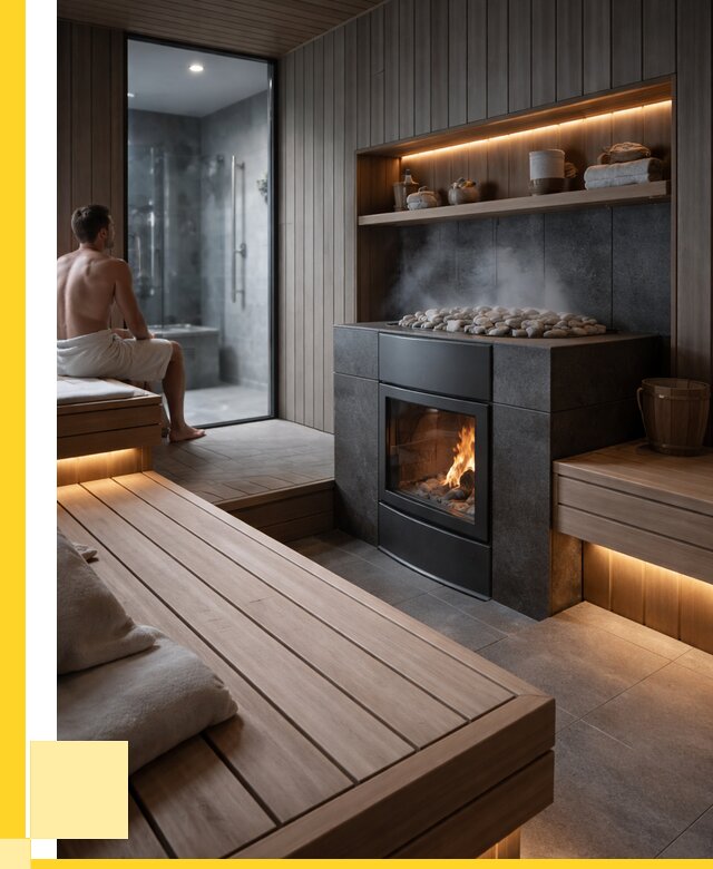 Проект сауны в частном доме в Канске от 38252 р. | ЭриданКнс