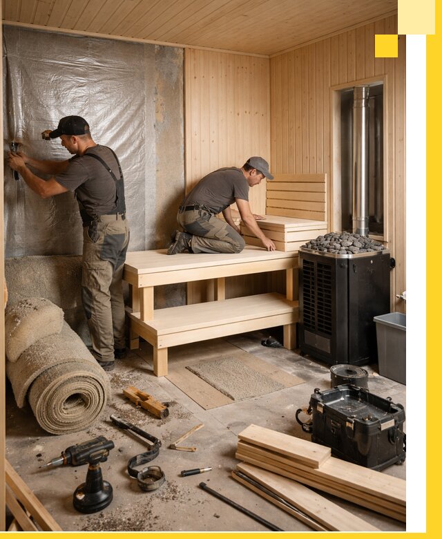 Проекты саун под ключ в Канске дизайн и строительство