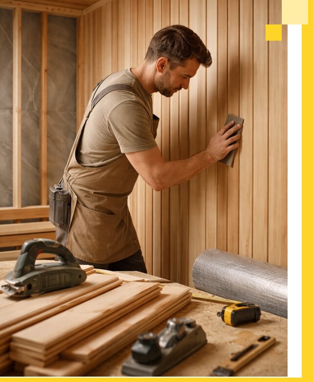 Профессиональная отделка саун и парных под ключ в Канске