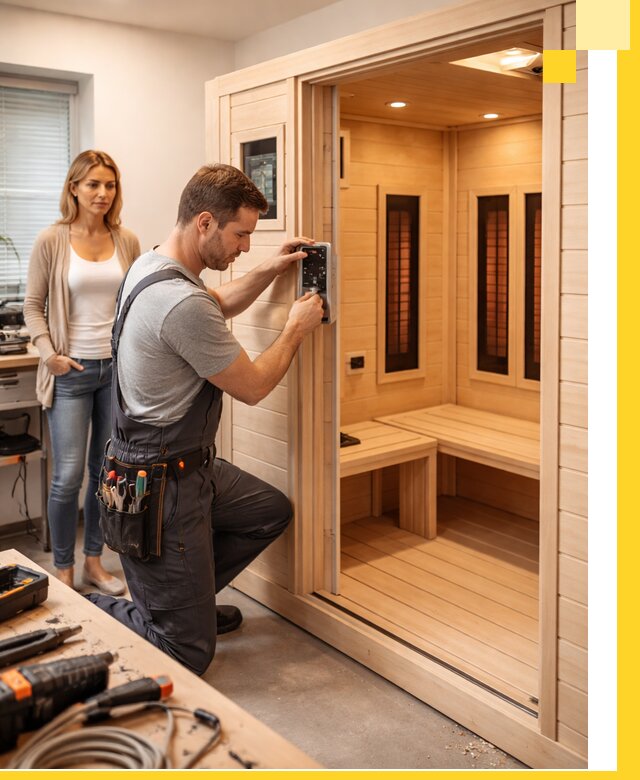 Инфракрасные сауны под ключ в Канске продажа и установка