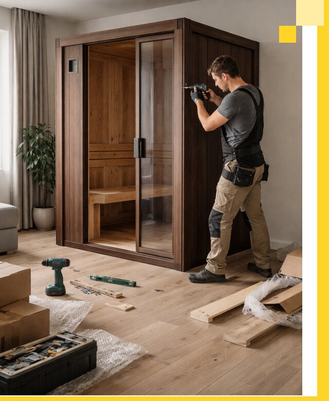 Установка и производство мини саун под ключ в Канске