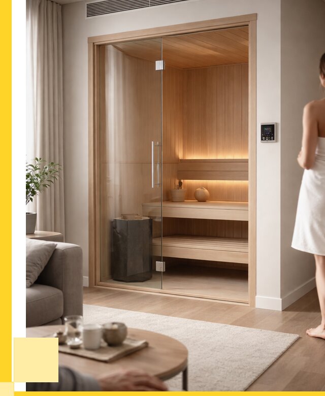 Сауна в квартире под ключ в Канске от 131148 р. ЭриданКнс